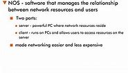Network Operating Systems - 5 : The NOS