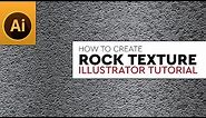 How to Create Rock Texture Background in Adobe Illustrator
