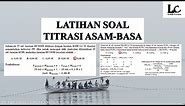 Latihan Soal Titrasi Asam-Basa #part1