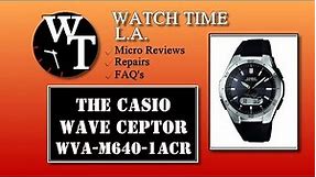 Casio Wave Ceptor Review - The Perfect watch? You Decide. (WVA-M640-1ACR)