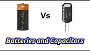 Capacitors vs Batteries