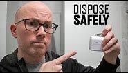 How to Dispose of Razor Blades Safely | Tools of Men