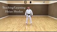Learning Heian Shodan