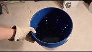 How To Install Sump Pit Basin At Home Using 5 Gallon Bucket - Affordable DIY Sump Basin