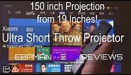 In-depth Review | New! 7000 Lumens Xiaomi WEMAX ONE Pro Ultra Short Throw Laser Projector 150 inch