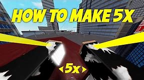 ROBLOX PARKOUR: HOW TO MAKE 5X COMBO LINE [PGvGPvMG]