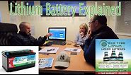 Eco Tree Lithium Battery Explained, How LIFEPO4 is better that Lead acid or AGM batteries in English