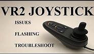 VR2 joystick problems error codes fix 352-999-4477 www.joystickrepair.com