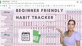 How To Create Habit Tracker with Google Sheets (+ FREE TEMPLATE)