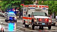 Best of Ambulance Responses 2018 - Compilation - Lights, Sirens, Horns