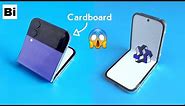 Diy Galaxy Z Flip 4 in Cardboard | How To Make