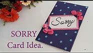 How to Make a Beautiful Sorry Card\\Sorry Card Tutorial.