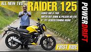 TVS Raider 125 | First Ride Review | PowerDrift