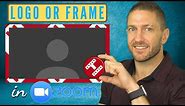 How to Add Logo in Zoom | Custom Video Filters, Frames & Stickers | NEW FEATURE Zoom Update 5.7.0