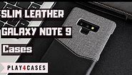 For SAMSUNG Galaxy Note 9 Slim Leather Cases - NEW
