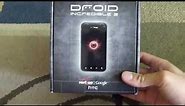 HTC Droid Incredible 2 Unboxing