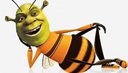 Bad Apple but black is replaced with Bee Movie and white is replaced with Shrek