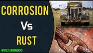 Difference between Corrosion and Rust || Corrosion Vs Rusting || @Whizz Engineers