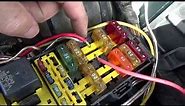 Ford Ranger battery discharging, isolation and fix of phantom load,