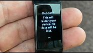 How to Restart/Reboot Fitbit Charge 3 or 4
