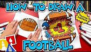 How To Draw A Football Folding Surprise