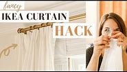IKEA Curtain Hack | From CHEAP to TAILORED