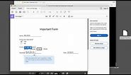 Fill and Sign PDFs on Your Computer with free Adobe Reader DC