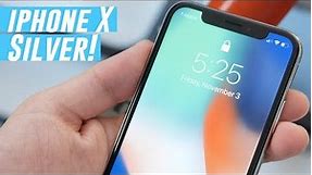 White iPhone X Unboxing and First Impressions!