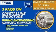Understanding Stainless Steel: Ferritic, Martensitic, and Austenitic Types Explained: FAQs