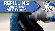 How to Refill SAMSUNG MLT-D101S (101 series) Toner Cartridges