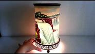 Vintage 1955 Econolite Niagara Falls Motion Lamp - Antiques To Present