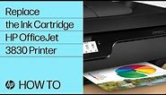 Replace Ink Cartridges | HP OfficeJet 3830 Printer | HP Support