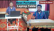 Best Portable Laptop Table in India 2021 | Review | Unboxing | Height Adjustable