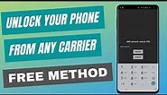 Easily Unlock Your Phone for Any Carrier in 5 Minutes | Free Method Included