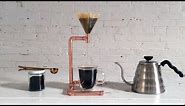 How to make a DIY coffee maker out of copper pipe