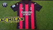 Authentic Puma AC Milan Ibrahimovic 2020/21 Home Jersey Review + Try on!!