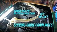 Effortless P1P Setup: SAG-FREE Cable Chain for Bambu Lab P1P