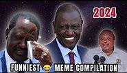 Funniest 2024 kenyan politics memes videos compilation | Ruto | Raila | Uhuru |