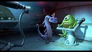Monsters Inc Randall tries to use the scream extractor on Mike