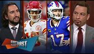 Bills snap Cowboys win streak, Chiefs beat Pats & Wildes excommunicated | NFL | FIRST THINGS FIRST