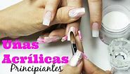 Uñas de acrilico para principiantes - beginner acrylic nails