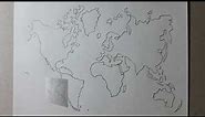 Comment dessiner une carte du monde