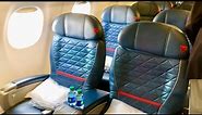Delta Air Lines First Class E75 from Seattle to Calgary