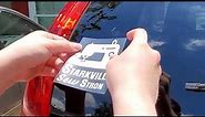 How to Apply a Vinyl Decal