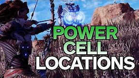Horizon Zero Dawn: All Power Cell Locations - Best Way to Play