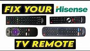 How To Fix Your Hisense TV Remote Control That is Not Working