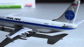 Unboxing Boeing 737-200 Pan Am 1:500 Scale Model | Inflight 500