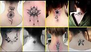 40+ Back Neck Tattoos For Girls 2024 | Cute Back Neck Tattoo Ideas For Ladies | Women's Tattoo Ideas