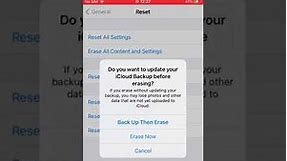 How to reset iPhone 6 Plus - Factory reset and erase all data