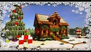 Minecraft Christmas House | How to Build - Tutorial